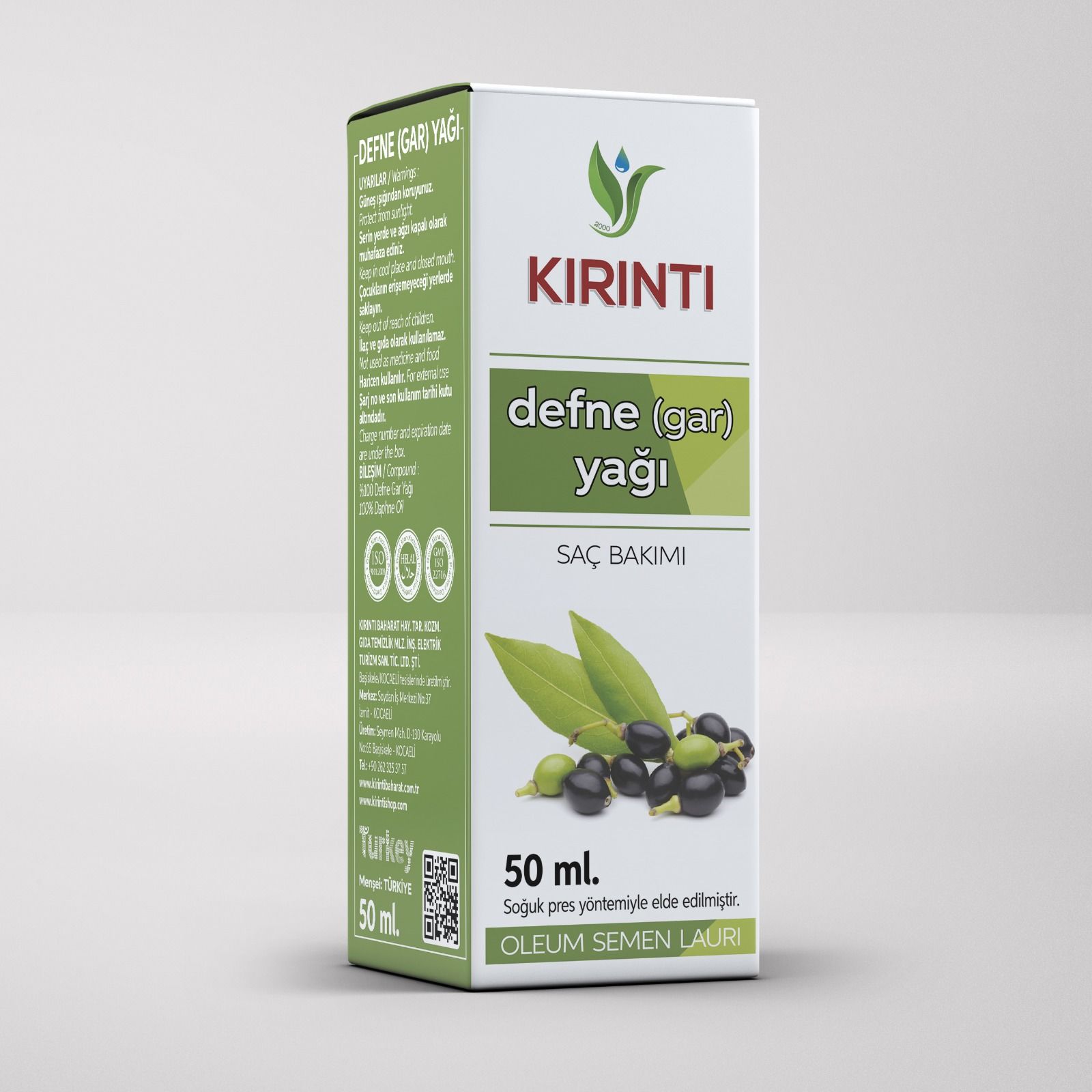 Defne (Gar) Yağı 50 ML