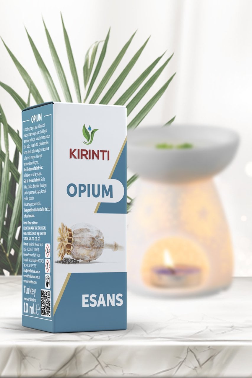 Opium Kokulu Buhurdanlık Esansı 10 ML - Egzotik ve Etkileyici Bir
